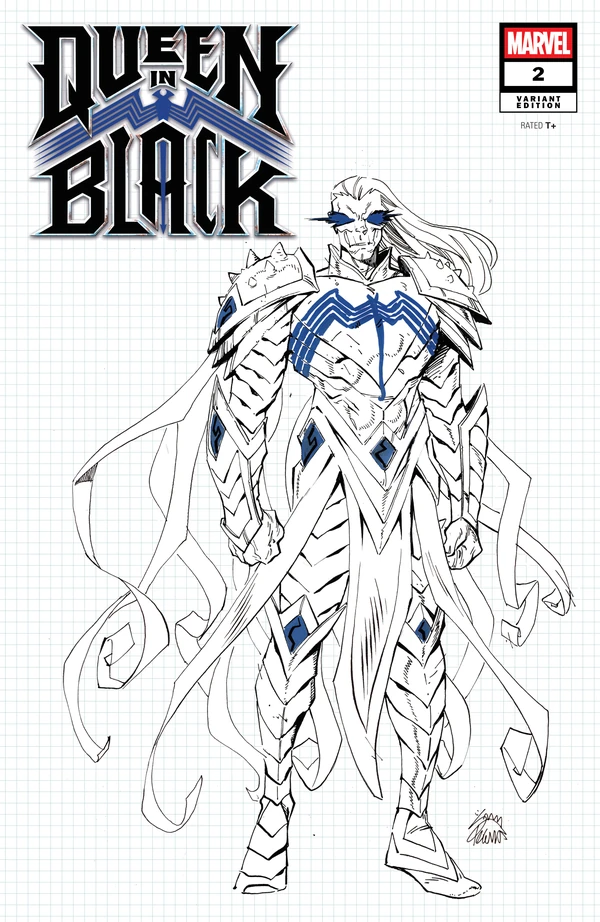 Queen In Black: Ryan Stegman Design Variant #2 - Cover 4